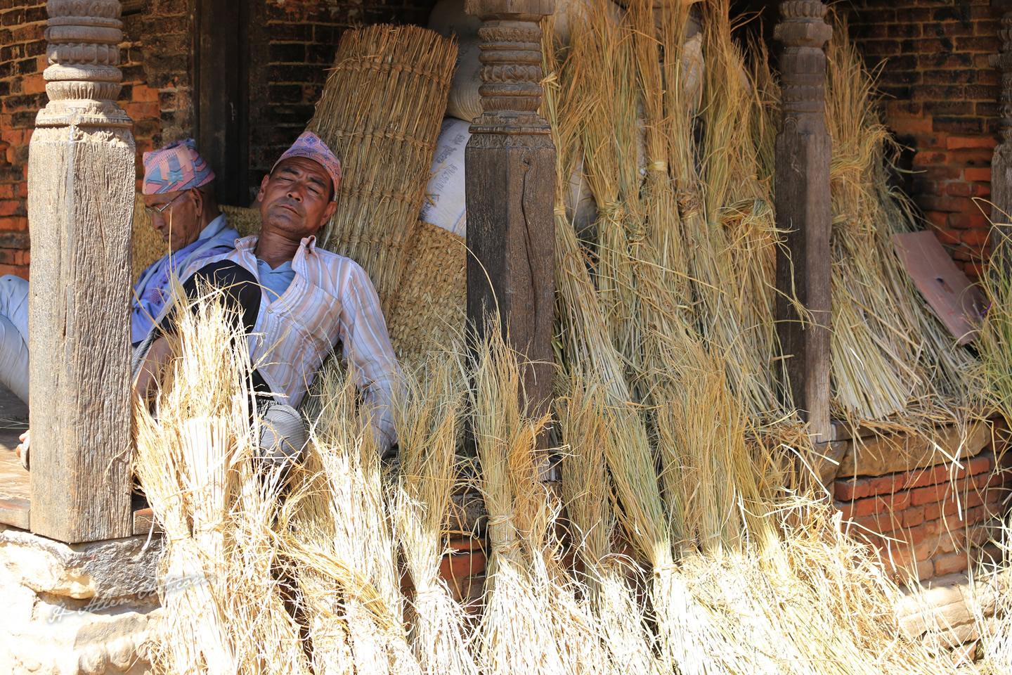 Man's Work, Kathmandu, Nepal Man's Work, Kathmandu, Nepal